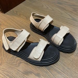 & other stories chunky sandals